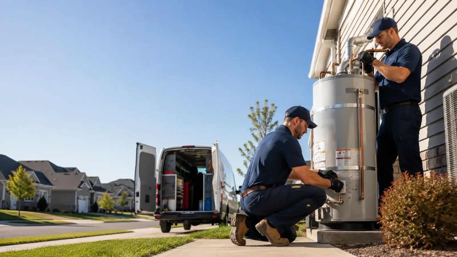 Water Heater Installation in Hunter, KS